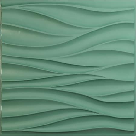 Ekena Millwork 19 5/8in. W x 19 5/8in. H Ripple EnduraWall Decorative 3D Wall Panel Covers 2.67 Sq. Ft. WP20X20RPFSM